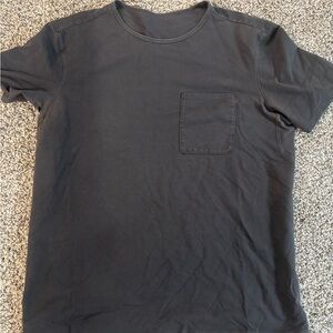 Lululemon Dark Gray Pocket Tee